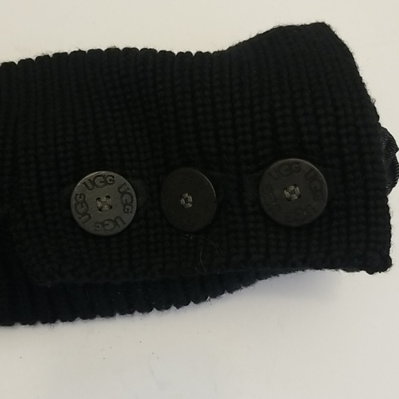 UGG Classic Cardy II Knit Boot Size 7 Black - Picture 16 of 17